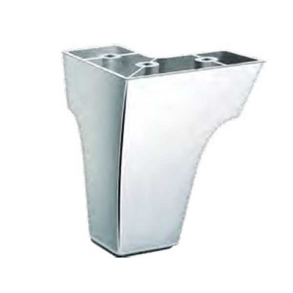 Ποδαράκι Πλαστικό Επίπλου MS VA-275-01 Χρωμέ 9cm x 9cm x 10cm