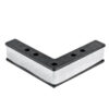 Ποδαράκι Πλαστικό Επίπλου RV Inox 18cm x 18cm x 5cm ύψος
