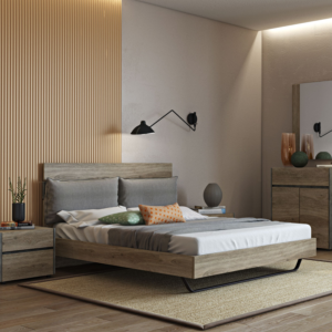 ΣΕΤ ΚΡΕΒΑΤΟΚΑΜΑΡΑΣ ΟΛΟΚΛΗΡΩΜΕΝΟ JOY LETTO ΚΑΙ ΚΡΕΒΑΤΙ ΓΙΑ ΣΤΡΩΜΑ 160x200cm
