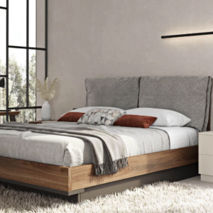 ΚΡΕΒΑΤΙ FLOW LETTO ΓΙΑ ΣΤΡΩΜΑ 160x200cm ΜΕ ΑΠΟΘΗΚΕΥΤΙΚΟ ΧΩΡΟ ΚΑΙ ΜΑΞΙΛΑΡΙΑ. ΧΡΩΜΑ ΤΕΧΝΗΤΟ ΚΑΠΛΑΜΑ MASSIMA OAK M29