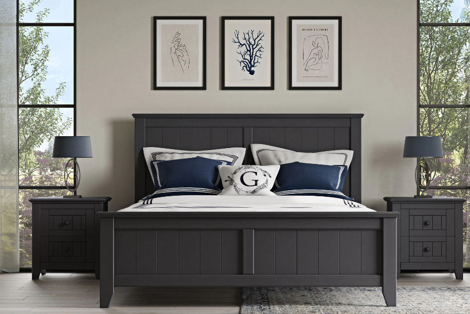 ΚΡΕΒΑΤΙ ISAVELLA LETTO ΓΙΑ ΣΤΡΩΜΑ 160x200cm ΛΑΚΑΡΙΣΤΟ ΜΕ ΜΑΣΙΦ ΞΥΛΟ ΧΡΩΜΑ L.62