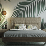 ΚΡΕΒΑΤΙ NABUK 4.1 LETTO ΓΙΑ ΣΤΡΩΜΑ 160x200cm ΜΕ ΞΥΛΙΝΕΣ ΤΡΑΒΕΡΣΕΣ ΚΑΙ ΜΕΤΑΛΛΙΚΗ ΒΑΣΗ ΣΤΗΡΙΞΗΣ