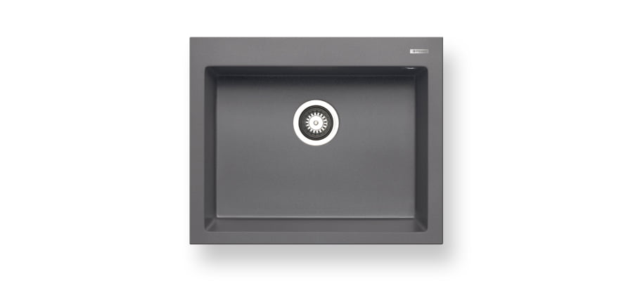 ΝΕΡΟΧΥΤΗΣ PYRAGRANITE ISTROS 61Χ50  1B IRON GREY
