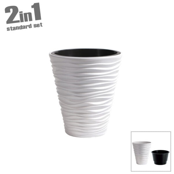 ΛΕΥΚΟ SAND ΚΩΝΟΣ 2in1 ΓΛΑΣΤΡΑ Φ34.5x38.5cm 1/5ΚΙΒ