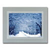 ΓΥΑΛΙΝΟ ΚΑΔΡΑΚΙ ΣΕ MDF - ΧΙΟΝΙΣΜΕΝΟ ΤΟΠΙΟ 46x39cm 1/ΚΙΒ