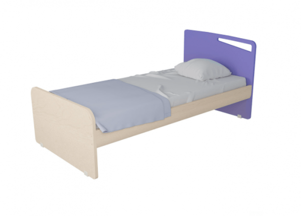 Παιδικό Κρεβάτι Alfa Set Cookie Με βαφή Ματ Λάκας- Για Στρώμα 90x200