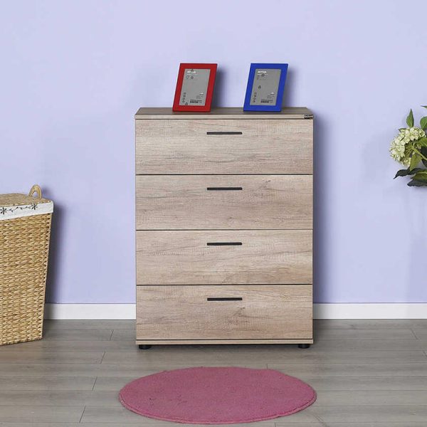 Συρταριέρα Trendline Megapap σε χρώμα tori 73x44x96εκ.