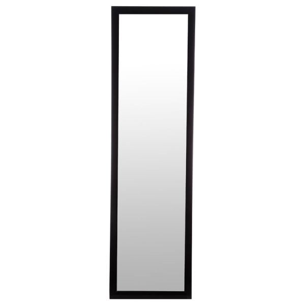 Καθρέπτης δαπέδου PWD-0112 pakoworld polyresin-γυαλί μαύρο 39x33.5x125εκ
