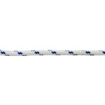 PES Πλεγμένο Σχοινί Λευκό/Μπλε 12mm