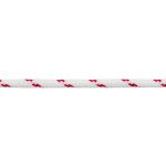PP Σχοινί Διπλής Πλέξης Λευκό/Κόκκινο 10mm
