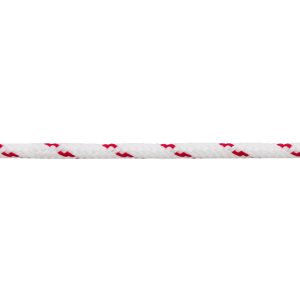PP Σχοινί Διπλής Πλέξης Λευκό/Κόκκινο 10mm