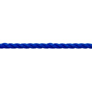 PP Σχοινί Στριφτό Μπλε 10mm 15m
