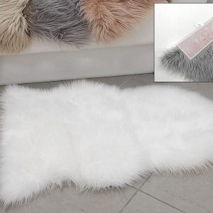 Χαλάκι Συνθετική Γούνα 60x90cm Σε 4 Χρώματα
