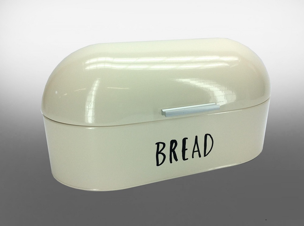 Ψωμιέρα 'Bread' Κρεμ Μέταλλο 43.5x20.5x20.5cm