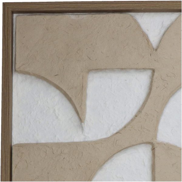 Διακοσμητικό Τοίχου Φυσικό Χαρτί 50x4x70cm