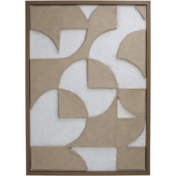 Διακοσμητικό Τοίχου Φυσικό Χαρτί 50x4x70cm