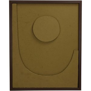 Διακοσμητικό Τοίχου Πράσινο Χαρτί 40x3x50cm