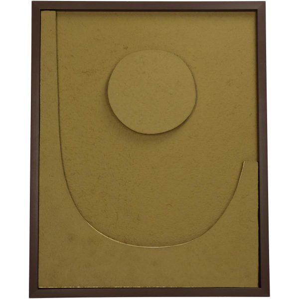 Διακοσμητικό Τοίχου Πράσινο Χαρτί 40x3x50cm