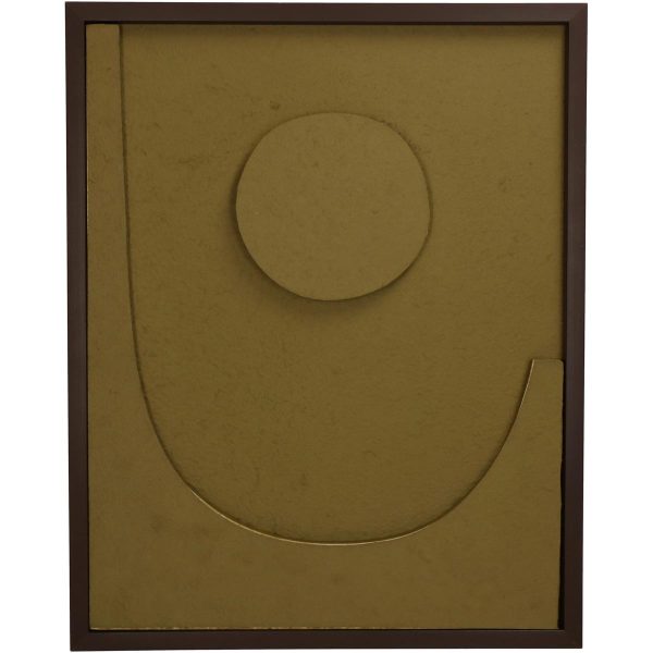 Διακοσμητικό Τοίχου Πράσινο Χαρτί 40x3x50cm