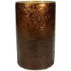 Κηροπήγιο Amber Γυαλί 12x12x20cm