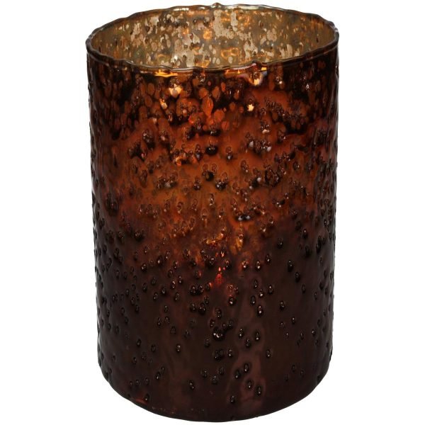 Κηροπήγιο Amber Γυαλί 15x15x16cm