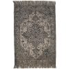 Χαλί Vintage Γκρι Βαμβακερό 120x180cm