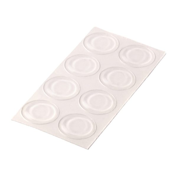 Αντιολισθητικά Διάφανα Φ19mm 8Τμχ