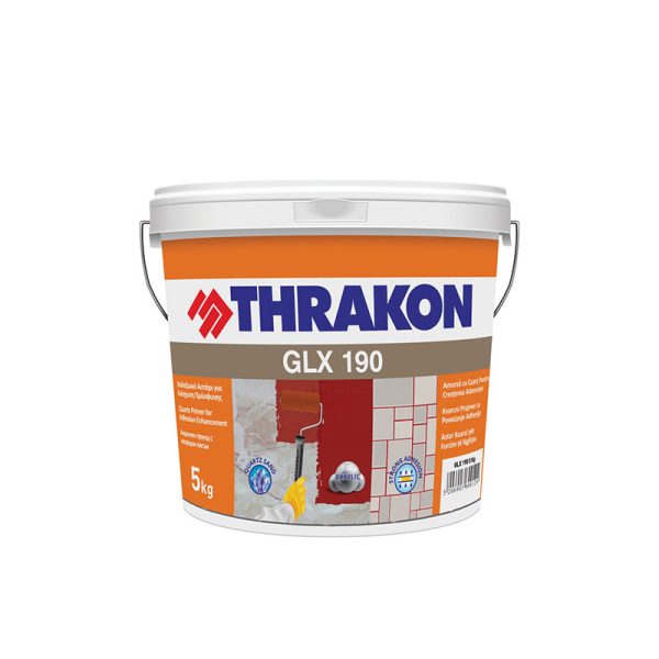 Χαλαζιακό ακρυλικό αστάρι πρόσφυσης πλακιδίων & μωσαϊκών GLX190 THRAKON 5kg