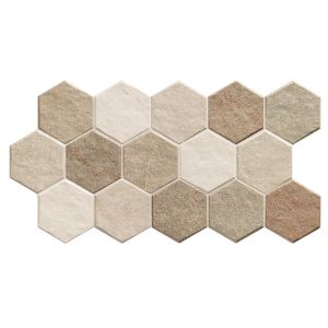 Πλακάκι HEX Stonehenge Earth KARAG 26,5x51cm (m2)