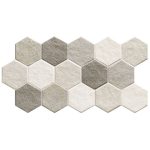 Πλακάκι HEX Stonehenge Frost KARAG 26,5x51cm (m2)