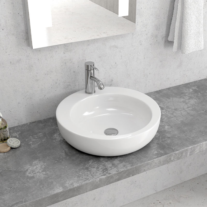 Νιπτήρας επικαθήμενος LT 3008 KARAG 45x45x12cm
