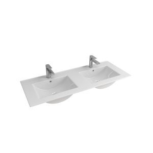 Νιπτήρας επίπλου διπλός LT 7506 120D KARAG 120,5x47x18cm