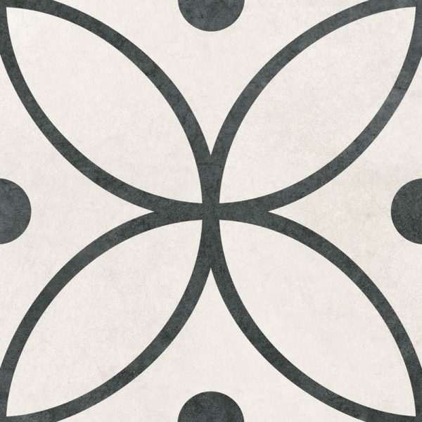 Πλακάκι RETRO Flor White KARAG 30x30cm (m2)
