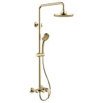Μπαταρία σταθερού ντους με ρουξούνι ARTEMIS Oro SO551B-O KARAG