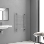 Θερμαντικό σώμα μπάνιου Χρωμέ DESIGN 6 900 KARAG 9,3x56x90cm
