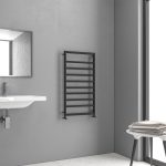 Θερμαντικό σώμα μπάνιου Black Matt DESIGN 7 900 KARAG 10,7x50x90cm