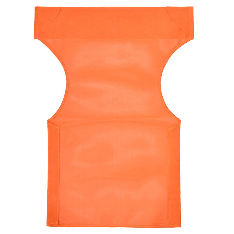 Διάτρητο πανί klikareto επαγγελματικό για πολυθρόνα σκηνοθέτη χρώματος πορτοκαλί 46x53x80