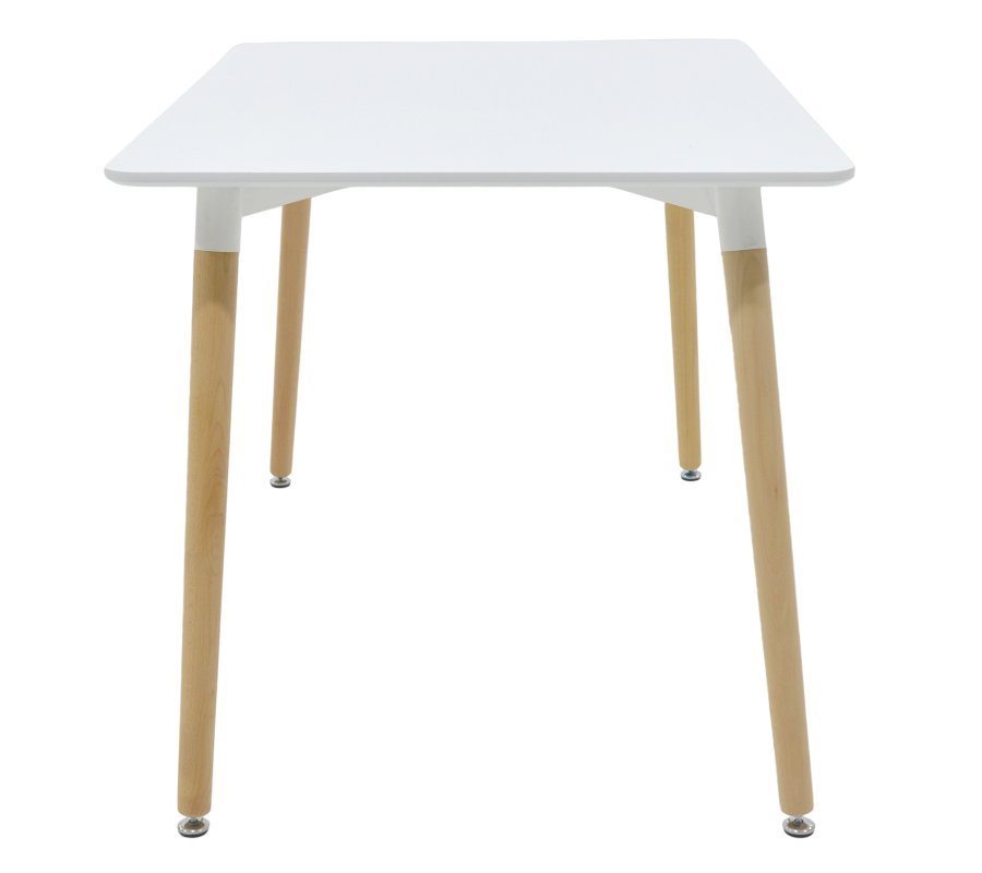 Τραπέζι "SNOW" επιφάνεια MDF σε χρώμα λευκό 120x80x75