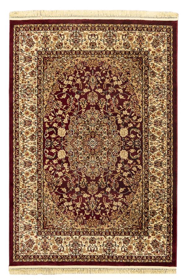 ΧΑΛΙ PERSIA 5649 BURGUNDY ΜΕ ΚΡΟΣΣΙ - 133X190  NewPlan
