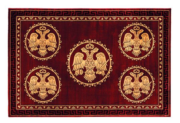 ΧΑΛΙ ΕΚΚΛΗΣΙΑΣΤΙΚΟ ATHOS 2128B BURGUNDY - 300X200  NewPlan
