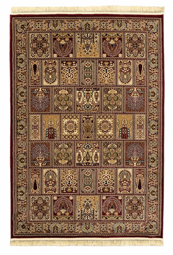 ΧΑΛΙ PERSIA 6283 BURGUNDY ΜΕ ΚΡΟΣΣΙ - 160X230  NewPlan