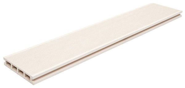 DECK-WPC ΔΑΠΕΔΟΥ 23/140mm WHITE  40130 NewPlan