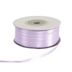 ANOIXTO ΛΙΛΑ ΚΟΡΔΕΛΑ ΣΑΤΕΝ  100yd ΔΙΠΛΗΣ ΟΨΕΩΣ ΠΛΑΤΟΣ 3mm