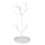 Μπιζουτιέρα Δέντρο Λευκό Μέταλλο 17x14x27cm