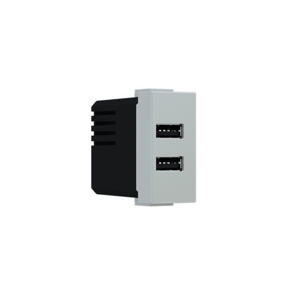 ^ MODYS ΠΡΙΖΑ ΤΡΟΦΟΔΟΣΙΑΣ USB 1 ΣΤ. 2XUSB A+C ΙΒΟΥΑΡ 5VDC 3A IP20