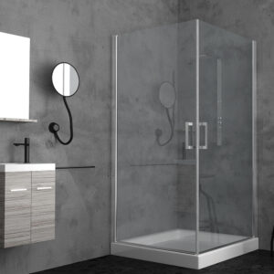 Orabella Energy 130 cm - Καμπίνα αντιστρέψιμη, ευθύγραμμη με σταθερό πλαϊνό 80 cm