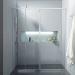 Orabella Energy Plus 170 cm - Καμπίνα ευθύγραμμη με σταθερό πλαϊνό 70 cm