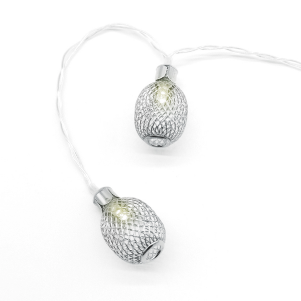 ^ ΥΠΟ ΚΑΤΑΡΓ "METAL PINAPPLE" 10LED ΛΑΜΠΑΚ ΣΕΙΡΑ ΜΠΑΤ(3xAA) & TIMER WW ΑΣΗΜΙ ΜΕΤΑΛ