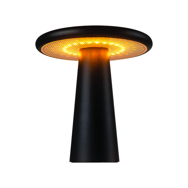^LED SMD TABLE BATTERY LUMINAIRE 2W 190LM MAX 335° CCT 2.200-3.000K MATT BLACK CRI80 IP65