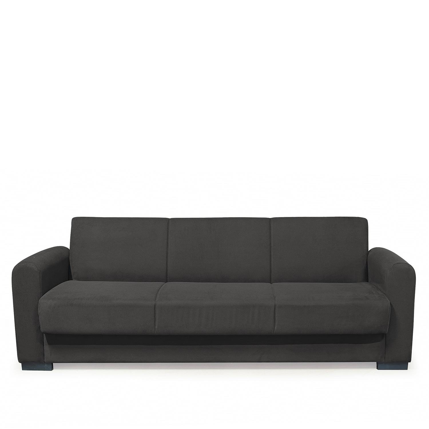 Καναπές Κρεβάτι Τριθέσιος ArteLibre HOMER Ανθρακί 226x78x78cm
